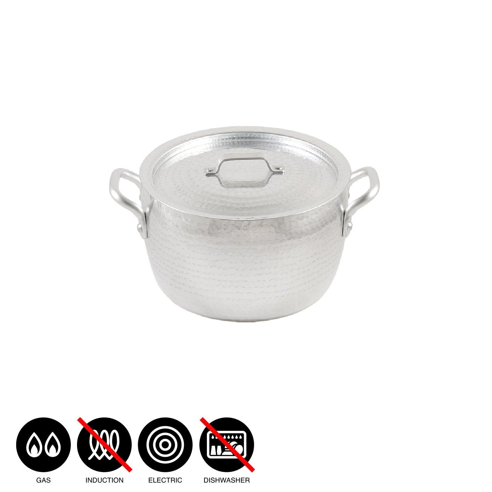 HIMENO Aluminum Stock Pot