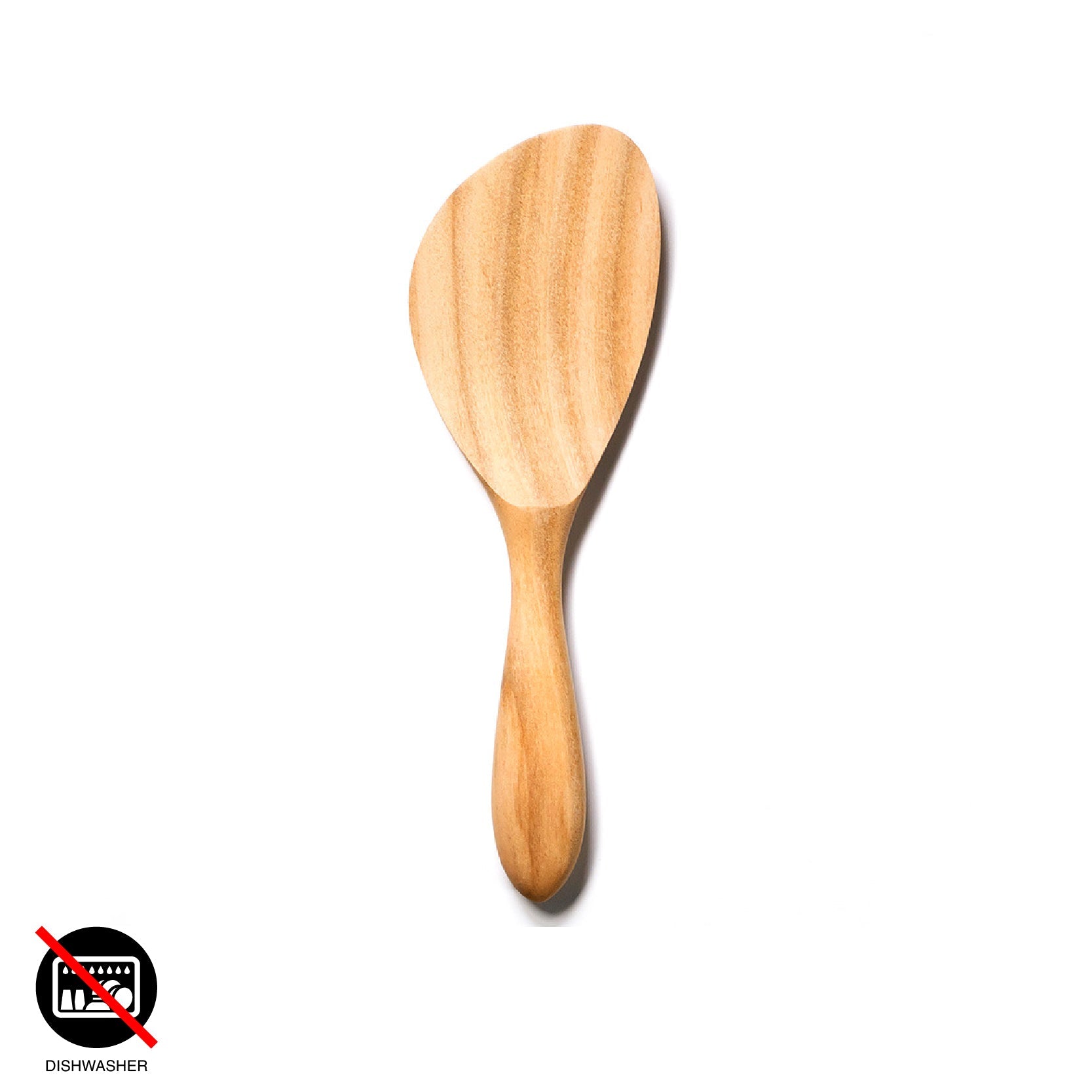MIYAJIMA-KOUGEI Cherry Wood Slanted Rice Paddle