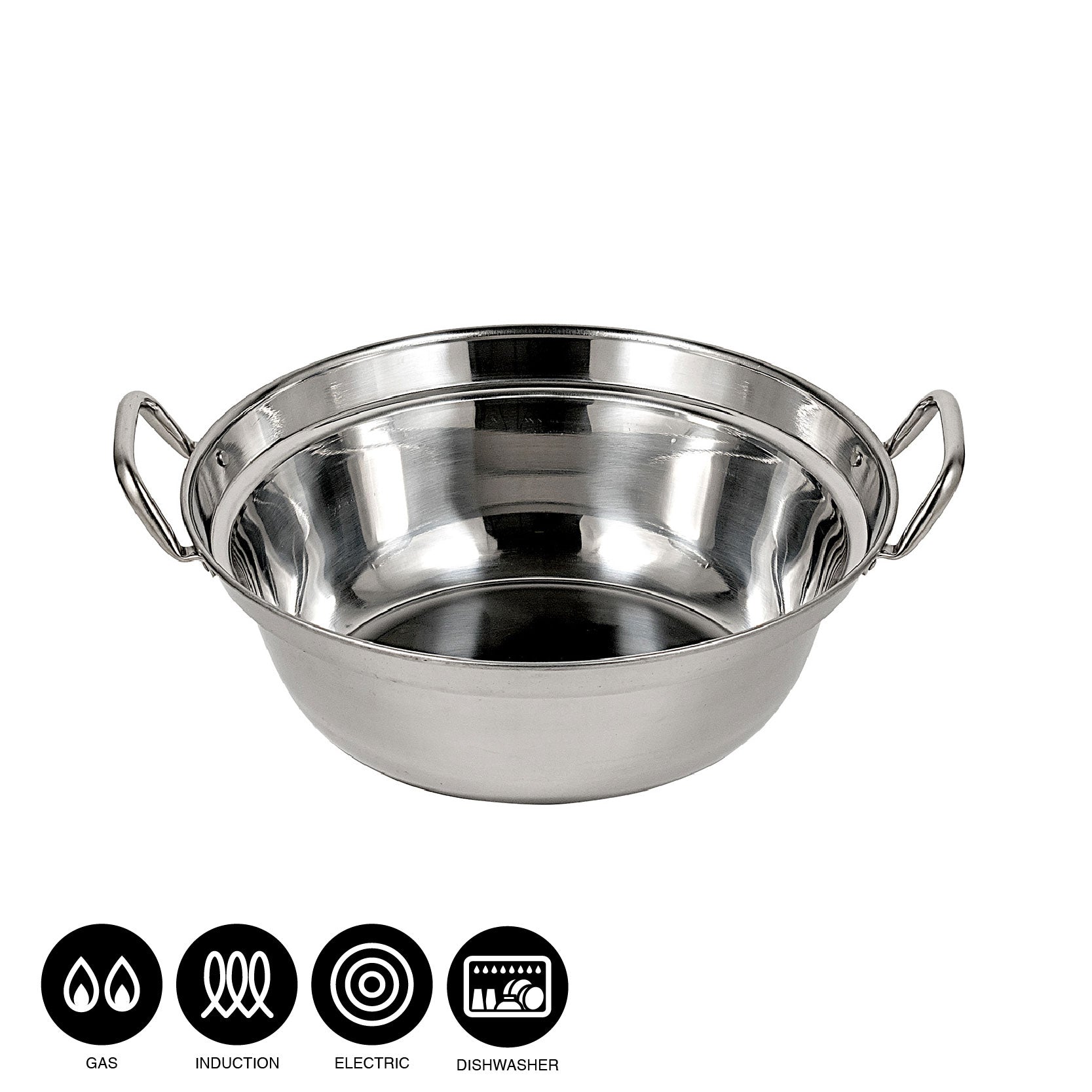 Pot For Steamer (Induction-Heating Compatible)
