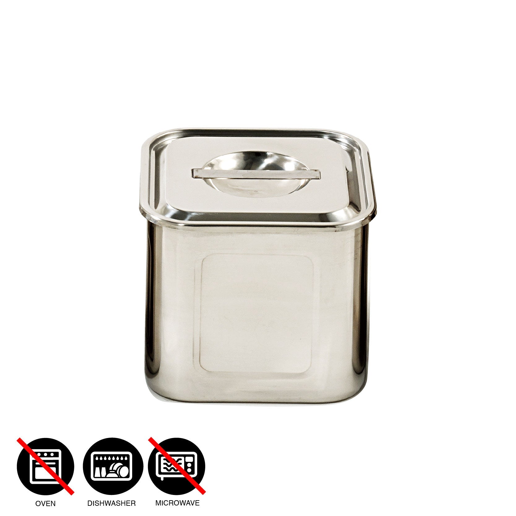 UK Stainless Steel Deep Container
