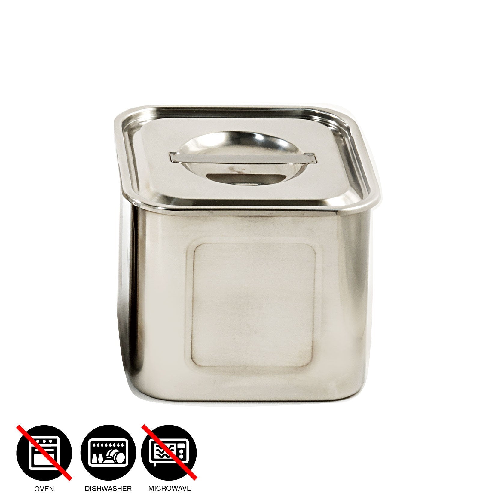 UK Stainless Steel Deep Container
